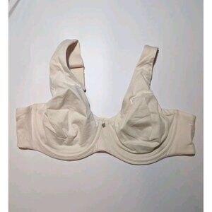 Breezies size 44 B modern cotton unlined underwire bra